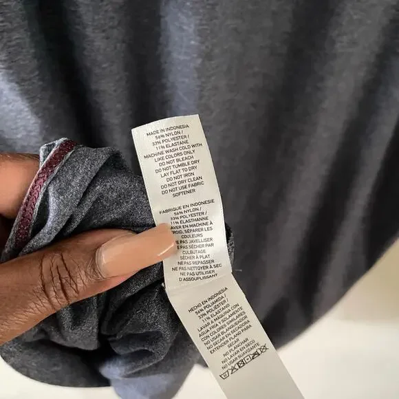 Rhone Reign Short Sleeve Performance Polo Shirt Mens Midnight Heather Minimalist - Picture 5 of 8